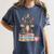 Book Lover Stay Weird Be Kind Read Books Baby Dragon Women's Comfort Colors T-Shirt Moss