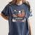 Book Lovers Winter Sleighing Through Stories Tee Premium Tri-Blend Women's Comfort Colors T-Shirt Moss