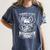 Book Readers Society Dark Romance Fantasy Bookworm Women's Comfort Colors T-Shirt Moss