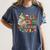 Book Tree All Is Calm Said No Teacher Ever Christmas Women's Comfort Colors T-Shirt Moss Book Tree All Is Calm Said No Teacher Ever Christmas Women's Comfort Colors T-Shirt Moss