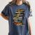 Book Women Graphic Art Colorful Eyes Women's Comfort Colors T-Shirt Moss