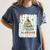 All Booked For Christmas Book Xmas Tree Coquette Bow Lights Women's Comfort Colors T-Shirt Moss