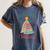 All Booked For Christmas Tree Book Bookish Christmas Women's Comfort Colors T-Shirt Moss