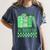 All Booked For St Patrick's Day Book Lover Lucky Shamrock Women's Comfort Colors T-Shirt Moss