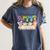 All Booked For Summer Reading Beach Floral Bookish Book Girl Women's Comfort Colors T-Shirt Moss