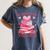 All Booked For Valentine Books Lover Teacher Floral Women's Comfort Colors T-Shirt Moss