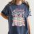 All Booked For Valentines Stacked Books Women's Comfort Colors T-Shirt Moss