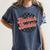 Bookish Baddie Retro Aesthetic Typography Women's Comfort Colors T-Shirt Moss