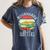 Bookmarks Are For Quitters Book Lovers Book Nerd Women's Comfort Colors T-Shirt Moss