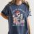 I Like My Books Spicy And My Coffee ICY Skeleton Women Women's Comfort Colors T-Shirt Moss