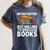 Bookworm Art For Men Women Book Reading Lover Bookish Women's Comfort Colors T-Shirt Moss