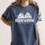 Bookworm Aunt Reading Lover Women's Comfort Colors T-Shirt Moss