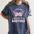 Brother Angel In My Memory Cute Family Remembrance Match Women's Comfort Colors T-Shirt Moss