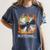 Buffering Glitched CD On Fire 2000s Nostalgia Women's Comfort Colors T-Shirt Moss Buffering Glitched CD On Fire 2000s Nostalgia Women's Comfort Colors T-Shirt Moss