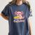 Caffelotl Cute Axolotl Pun Coffee Book Lover Kawaii Humor Women's Comfort Colors T-Shirt Moss
