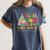 All Is Calm Said No Teacher Ever Book Christmas Tree Women's Comfort Colors T-Shirt Moss