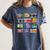 Camera Hand Drawn Old Nostalgia Retro Lens Styles Women's Comfort Colors T-Shirt Moss
