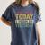 I Can't People Today I Peopled Yesterday Introvert Women's Comfort Colors T-Shirt Moss