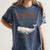 Captain Ahab’s Whale Watching Tours – Moby Book Parody Women's Comfort Colors T-Shirt Moss