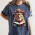 Capybara Bookworm Rodent Reading a Book Women's Comfort Colors T-Shirt Moss