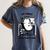 Cat With Coffee On Computer Go Away I'm Introverting Women's Comfort Colors T-Shirt Moss Cat With Coffee On Computer Go Away I'm Introverting Women's Comfort Colors T-Shirt Moss