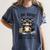 Cat Glasses Coffe Books I Am Awake Please Respect My Privacy Women's Comfort Colors T-Shirt Moss