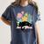 Cat Meme I Like Cats And Books And Maybe Three People Women's Comfort Colors T-Shirt Moss