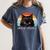 Cat Pun Introvert Anti Social Ew People Kitty Women's Comfort Colors T-Shirt Moss
