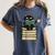Cat Reading Book Women's Comfort Colors T-Shirt Moss