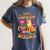 Cat Shirts For Women Book Lover Shirt Cats And Books Women's Comfort Colors T-Shirt Moss