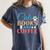 Cats Books And Coffee Women's Comfort Colors T-Shirt Moss