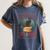 Cats And Books Lover Reading Literary Feline Humor Women's Comfort Colors T-Shirt Moss Cats And Books Lover Reading Literary Feline Humor Women's Comfort Colors T-Shirt Moss