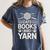 Cats Books And Yarn Crocheter Crocheting Women's Comfort Colors T-Shirt Moss Cats Books And Yarn Crocheter Crocheting Women's Comfort Colors T-Shirt Moss