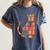 Cats Reading Books Librarian Library Readers Women's Comfort Colors T-Shirt Moss