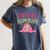 Certified Homebody Trendy Frog Introvert Women's Comfort Colors T-Shirt Moss