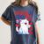 Childless Cat Ladies Vote Kamala Harris Cute Comic Book Cat Women's Comfort Colors T-Shirt Moss