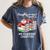 Christmas Book Lovers Naughty Or Nice Women's Comfort Colors T-Shirt Moss