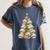 Christmas Book Tree Teacher Book Lover Xmas Librarian Women's Comfort Colors T-Shirt Moss Christmas Book Tree Teacher Book Lover Xmas Librarian Women's Comfort Colors T-Shirt Moss