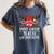 Christmas Matching Most Likely To Read A Book PJS Women's Comfort Colors T-Shirt Moss