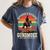 Classic Western Nostalgia Cowboy Sunset Women's Comfort Colors T-Shirt Moss