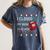 I Closed My Book To Be Here Ugly Christmas Sweater Women's Comfort Colors T-Shirt Moss I Closed My Book To Be Here Ugly Christmas Sweater Women's Comfort Colors T-Shirt Moss