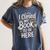 I Closed My Book To Be Here Women's Comfort Colors T-Shirt Moss