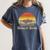 Coffee Beans & Books Retro Bookworm Librarian Women's Comfort Colors T-Shirt Moss