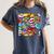 Comic Book Pop Art Modern Fun Women's Comfort Colors T-Shirt Moss Comic Book Pop Art Modern Fun Women's Comfort Colors T-Shirt Moss