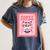 Cool Fun Cute Party Introvert Cat Character Women's Comfort Colors T-Shirt Moss Cool Fun Cute Party Introvert Cat Character Women's Comfort Colors T-Shirt Moss