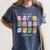 Cool Kids Read Books School Librarian Reading Teacher Women's Comfort Colors T-Shirt Moss