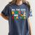 All The-Cool Kids Are Reading Teacher Book Lover Librarian Premium Women's Comfort Colors T-Shirt Moss
