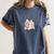 Coquette Bow Book Lover Bookish Coquette Aesthetic Reading Women's Comfort Colors T-Shirt Moss