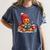 Cozy Gingerbread Christmas Reading Book Xmas Snowflakes Fall Women's Comfort Colors T-Shirt Moss
