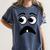 Creepy Face Carrot Halloween Book Character Costume Women's Comfort Colors T-Shirt Moss